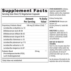 Amazon Basics Probiotic 35 Billion CFU, 8 Probiotic Strains with Prebiotic Blend, Supports Healthy Digestion, 30 Vegetarian Capsules, 1 Month Supply (Previously Solimo) (Pack of 2)