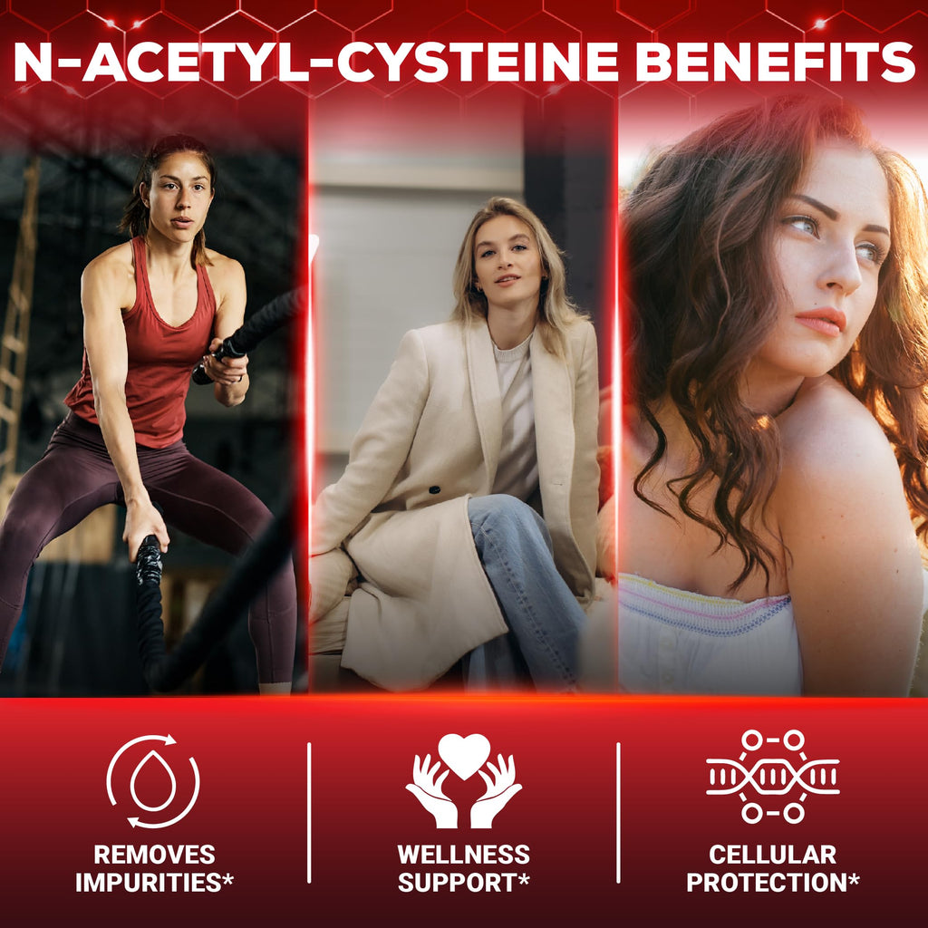 Tenmido 11in1 Nac Supplement N-Acetyl Cysteine Liquid Drops with Quercetin, B-Complex, Selenium, Glutathione, Bromelain, Milk Thistle, and More - 30ml 1 Fl Oz