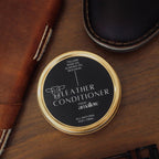 All Natural Leather Conditioner Balm - Made with Mink Oil, Tallow, & Beeswax, Protects, Softens Restores and Waterproofs Leather Shoes, Boots, Bags, Furniture (4 Oz)