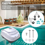 AXV621DAT Universal Pool Vac A-Frame/Turbine Kit, Compatible with Hayward Aquabug Navigator Pro Wanda The Whale Diver Dave Poolvac XL Pool Vac Classic Kit, Replaces# AXV036BP, AXV601CAT, AXV601DAT