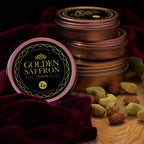 Golden Saffron, Finest Pure Premium All Red Saffron Threads, Grade A+ Super Negin, Non-GMO Verified. For Tea, Paella, Rice, Desserts, Golden Milk and Risotto (2.0 Grams)