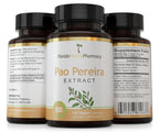 Florida Herbal Pharmacy, Pao Pereira Bark Extract Supplement Capsules