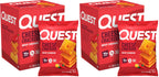 Quest Nutrition Cheese Crackers,Spicy Cheddar,10g of Protein,Low Carb,Made with Real Cheese,Protein Snack,4 Count (Pack of 2)