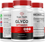 SugarHealth Glyco Optimizer - Official SugarHealthy Premium Supplement Pills, All Natural SugarHealth Advanced Formula Glyco Support Wellness & Overal Health Review, 60 Capsules for 1 Month