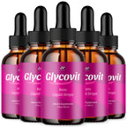 (5 Pack) Glycovit Drops, Official GlycovitDrops with All Natural Ingredients, Advanced Health and Wellness Vitamin Supplements Formula Max Strength Active Lifestyle Multivitamin Support (150 Servings)
