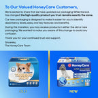 Honey Care All-Absorb, Small 17.5" x 23.5", 120 Count, Dog and Puppy Training Pads, Ultra Absorbent and Odor Eliminating, Leak-Proof 5-Layer Potty Training Pads with Quick-Dry Surface, Blue, A05