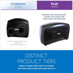 Scott Professional Jumbo Roll Toilet Paper Dispenser, Black (09551)