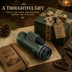 Birthday Gifts for Men Dad Husband Teen, 10x42 Monocular for Outdoor/Hiking