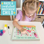 ABC Tracing Books for Kids Ages 3-5 - Dry Erase Letter Tracing for Kids Ages 3-5, Toddler Learn to Write Workbook, Busy Book Preschool Learning Activities, Toddler Preschool Workbook