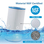 Mamokin C-4335 Spa Filter Replaces Pleatco PRB35-IN, Guardian 409-219, Filbur FC-2385, Unicel C-4335, 03FIL1300, 17-2482, 25393, 303557, 817-3501, R173431, 35 sq.ft, Hot Tub Filter 2 Pack