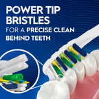 Oral-B Toothbrush, Vibrating Plaque Remover Pulsar, Vibrating Battery Toothbrush, Soft, 4 Count