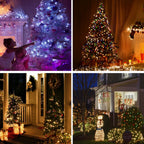 osteplus Fairy Lights Battery Operated String Lights Color Changing 2 Pack