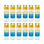 FROG Bac Pac Replacement Chlorine Cartridges for use with Pool FROG Model 5400 and 6100 Cyclers - Prefilled for Easy & Convenient Pool Sanitizing & Water Care - 12 Pack