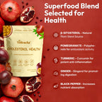 Veltracha Cholesterol Healthy Drink, Support Cholesterol Levels Drink with 600mg Beta-Sitosterol, Folate & Inositol, Zero Sugar and Vegan, Passion Fruit Flavor, 20 Servings