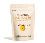 Greenbow Organic Bee Pollen - 100% USDA Certified Organic, Non-GMO, Halal, Kosher, Certified GMP, Pure & Natural Bee Pollen - Superfood Packed with Proteins, Vitamins & Minerals - Gluten Free - 8oz
