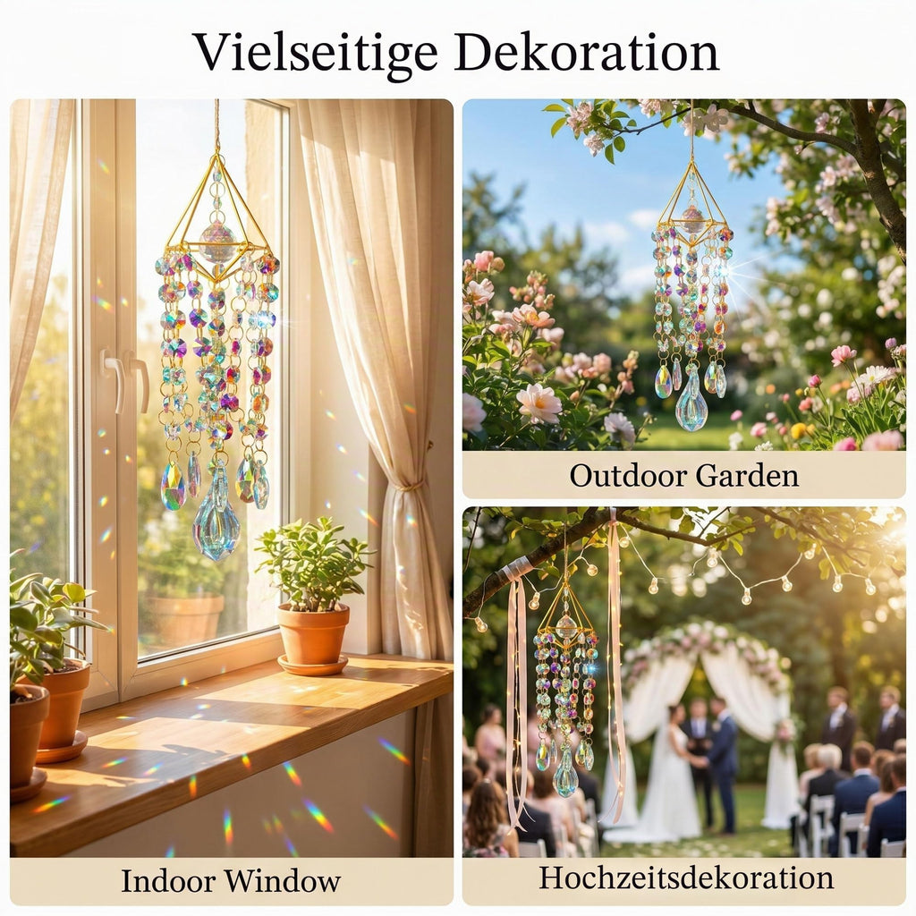 Crystal Suncatchers for Window Hanging Rainbow Maker Sun Catchers Indoor