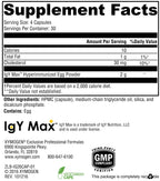 XYMOGEN IG 26 DF - Dairy-Free Immunoglobulin Capsules for Intestinal & Immune System Support - Hyperimmune Egg-Derived Immunoglobulins - 120 Capsules