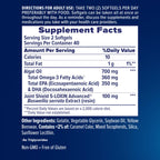Osteo Bi-Flex Advanced Omega-3 Joint Complex, Plant-Based Algae Oil, Joint Support Supplement, 80 Count Softgels