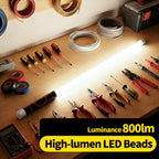 THOUSAND SUNNY Flexible LED Light Stick 30", Rechargeable Bendable Work Light with 3 Modes High Lumen for Mechanic Car Repairs Under Hood Garage Inspection