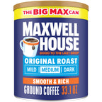 Maxwell House Ground Coffee, Original Roast, 33.1 oz Canister