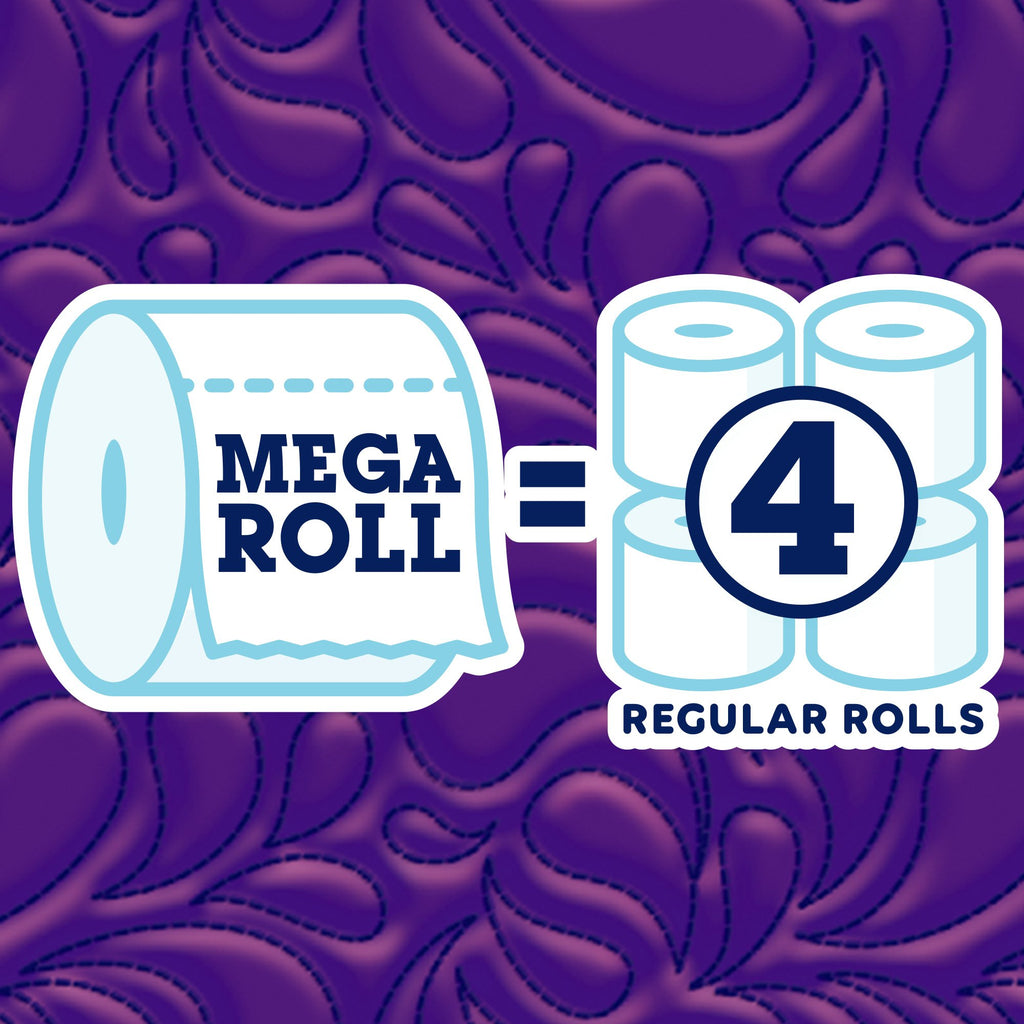 Quilted Northern Ultra Plush Mega-Roll Toilet Paper, Pack of 9 Mega Rolls, Equivalent to 36 Regular Rolls