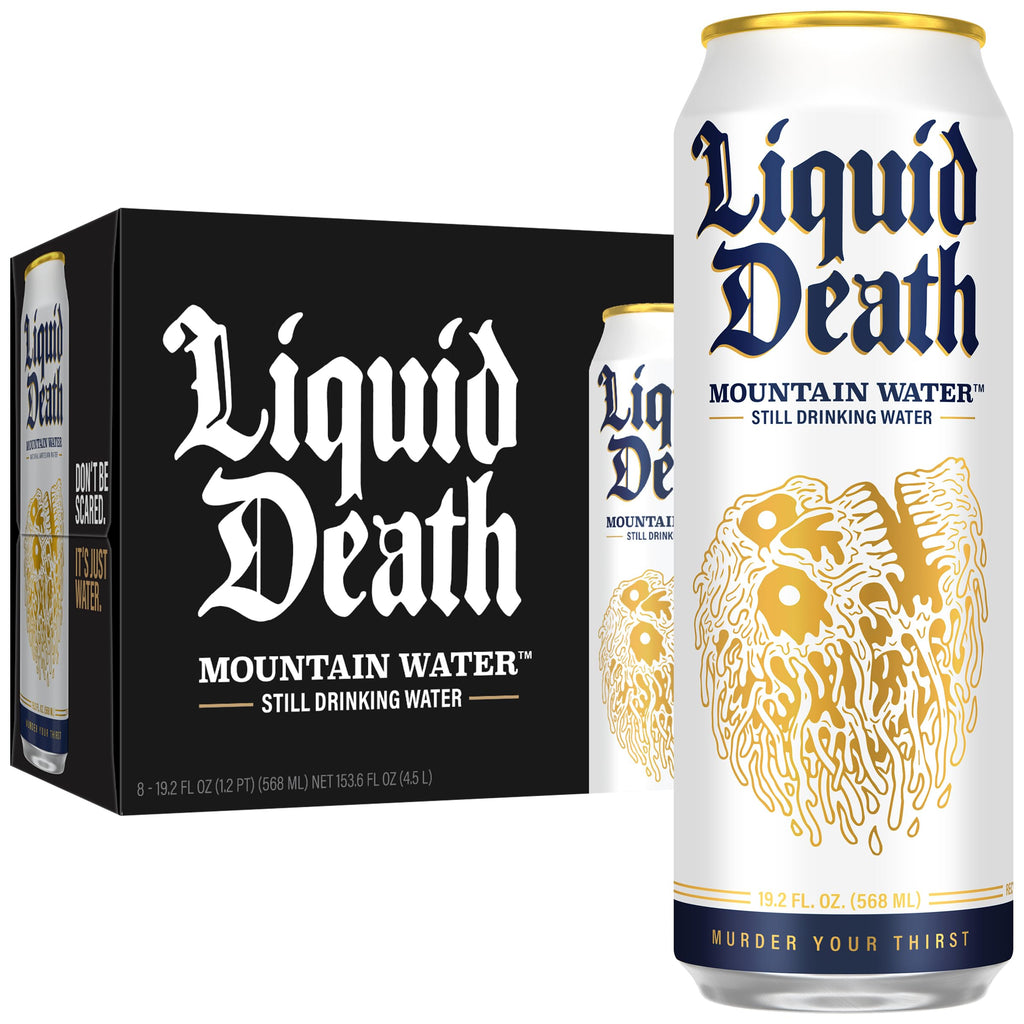 Liquid Death Sparkling Water Mountain Water 153.6FO