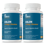 Dr. Tobias Colon Cleanse - Constipation Relief & Gut Health Support for Women & Men | 14 Day Colon Cleanser for a Gentle Colon Detox & Gut Flush - 2 Bottles of 28 Capsules