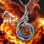 Kate Lynn Phoenix Necklaces for Women Crystal Pendant Necklace Jewelry Birthday Gifts for Women Christmas Mothers Day Gifts for Mom Wife Daughter Gift for Girlfriend Best Friends Lady