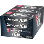 Dentyne Ice Arctic Chill Sugar Free Gum, 9 Packs of 16 Pieces (144 Pieces)