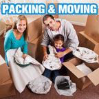 Packing Paper for Moving, Newsprint Packing Paper Sheets for Shipping Transportation,Wrapping, Fill the Moving Boxes and Protect Fragile Items (100 Sheets, 27”x15”)
