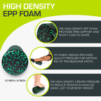 ProsourceFit High Density Foam Rollers long, Firm Full Body Athletic Massage Tool for Back Stretching, Yoga, Pilates, Post Workout Muscle Recuperation