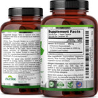 Zazzee Extra Strength Mullein 10:1 Extract, 3000 mg Strength, 60 Vegan Capsules, 2 Month Supply, Certified Kosher, Lung and Respiratory Support, 100% Pure Leaf Powder, Non-GMO, Made in The USA
