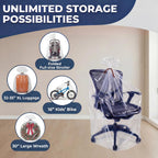 Wowfit Giant Large Plastic Bags for Furniture, Chairs, 45x65, 5 CT, 3 Mil