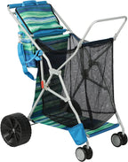Old Bahama Bay Beach Cart with Big Wheels for Sand