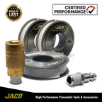 JACO ThreadPro High-Density Thread Seal Tape - 1/2" x 125 ft. (Mega Roll) | Professional PTFE Pipe Sealant | Plumbers Tape (3-Pack)