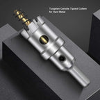 ASNOMY Tungsten Carbide Tipped Hole Saw Drill Bit for Hard Metal, 1-5/8 Inch T.C.T Hole Saw Cutter with 2pcs Pilot Drill bit for Metal, Stainless Steel, Iron, Wood, Plastic