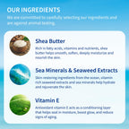 Inis the Energy of the Sea Revitalizing Body Lotion for Women and Men - Body Moisturizer with Vitamin E & Shea Butter - 16.9 Fl Oz