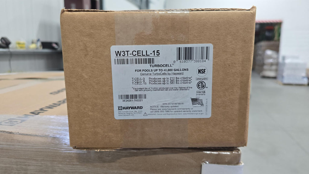 Hayward W3T-CELL-15 TurboCell Salt Chlorination Cell for In-Ground Swimming Pools up to 40,000 Gallons