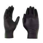 AMMEX Black 3 mil Nitrile Disposable Gloves Latex Free Medium Case of 1000