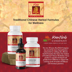 Kan Herb Company Temper Fire – Traditional Herbal Formula with Prepared Rehmannia Anemarrhena Phellodendron Supports Cooling Balance Moisture Comfort Grounded Ease Wellness Aid, 120 Tablets