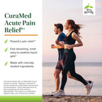 Terry Naturally CuraMed Acute Pain Relief - Supplement with BCM-95 Curcumin & BOS-10 Boswellia - Black Sesame Seed Oil to Support Relief of Occasional Discomfort - 60 Liquid Gels