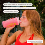 Wellah Creatine + Electrolytes Powder (Fruit Punch) 30 Servings - Hydration Drink Mix with 3g of Creatine Monohydrate