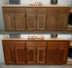 Howard Feed N Wax Wood Polish and Conditioner, and Howard Orange Oil Wood Polish, Wood Furniture Cleaner and Teak Wood Cleaner