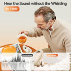 Hearing Aids, Hearing Aids for Seniors with Automatic Noise Cancelling for the Hearing Loss, FSA&HSA Eligible, Rechargeable Bluetooth Hearing Amplifiers with APP Volume Control, Premium Comfort Design and Wear