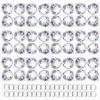 48pcs Clear Crystal Ball Prism 20mm Chandeliers Prism Sun Catcher Hanging