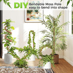 Moss Pole Monstera Plant Support 2 Pack 63 Inch Bendable Monstera Support