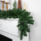 Northlight Colorado Spruce Artificial X-Mas Garland, 9' x 10", Green