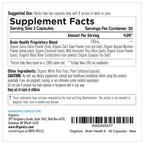 Organixx Ageless Brain Powerful Brain Health Supplement to Support Brain Function, Clarity, Focus, Re-Energize Brain Cells, Helps Promote a Balanced Mood, Gluten Free, Non GMO, 60 Vegetarian Capsules