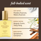 Kuumba Made Egyptian Musk Fragrance Oil, Long-Lasting Small-Batch Perfume Roller, Vegan, Alcohol-Free, 0.5 Fl Oz
