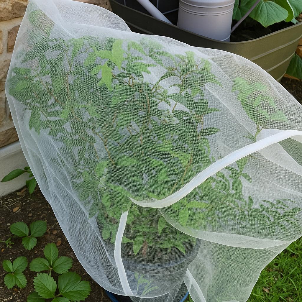 Fruit Tree Protection Bags 4.5x6 FT | Pack of 4 Garden & Insect Netting
